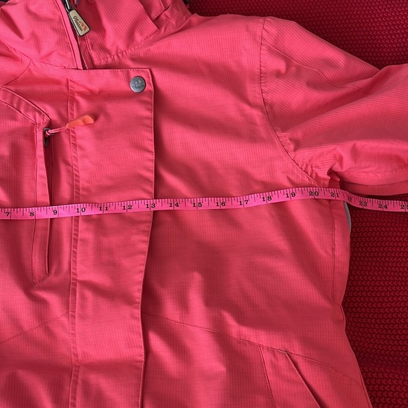 Morrow Vibrant Pink Hooded Winter Coat with Water-Resistant Sheen EUC - Picture 12 of 14